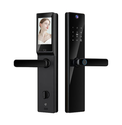Smart Home Wifi Camera Tuya APP Intercom Viewer Smart Digital Door Lock Biometric Fingerprint