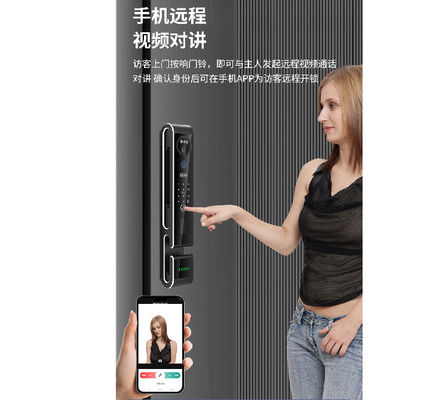 S666 With Video Calling  Tuya App Remote Control Smart Door Lock