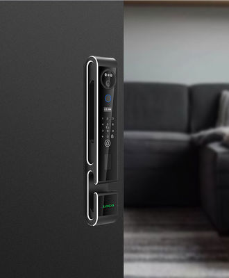 S666 Smart Door Lock With Wifi 3D Face ID Video Intercom Automatic Fingerprint Card Key