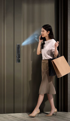S666 Tuya Smart Wifi Door Lock 3D Face Video Intercom Automatic Fingerprint Card Key Access For Hotel Villa Apartment