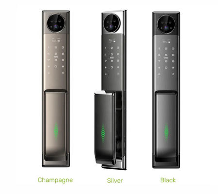 Qleung S923MAX Intelligent Video Calling Face Recognition Fingerprint Smart Door Lock