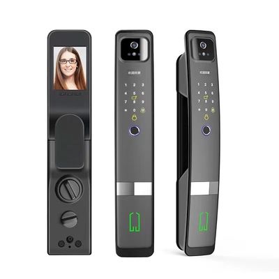 Qleung S924MAX Biometric Fingerprint With HD Camera Digital Remote Control Smart Door Lock