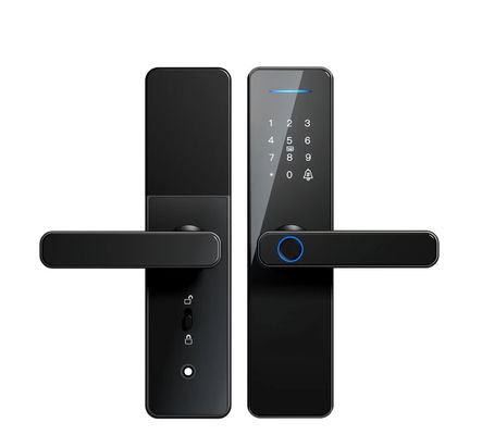 Qleung S811 High Quality Smart Digital Fingerprint Door Lock Tuya Wifi TTlock Remote Control Smart Home Door Lock