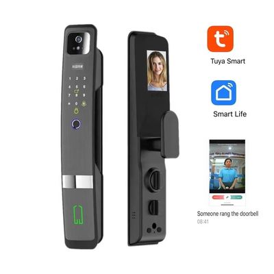 S924Max Smart Home Wifi Lock with Fingerprint Card Code Key Multi-unlock Way for Home