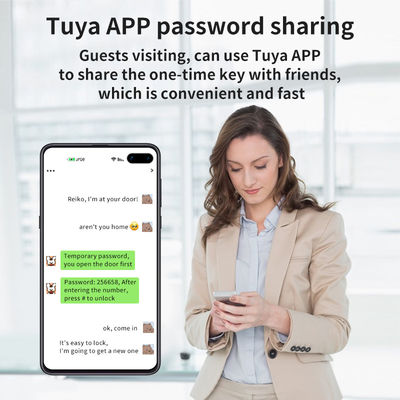 S811 Smart Home Door Lock Fingerprint Zigbee Wifi TTlock APP Remote Control Tuya Door Lock