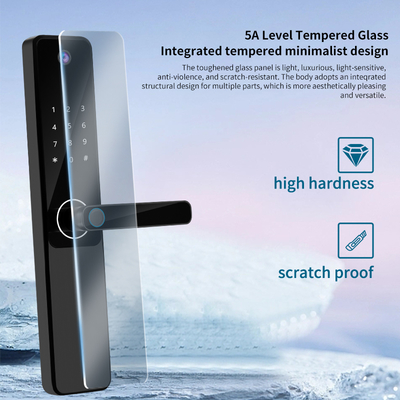 Qleung S802Pro HD Camera Intelligent Fingerprint IC Card Key with WiFi Connectivity Smart Home Tuya Door Lock