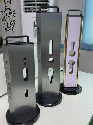 Rotating Smart Lock Stand for Exhibition Hall Display Rack for Fingerprint Locks