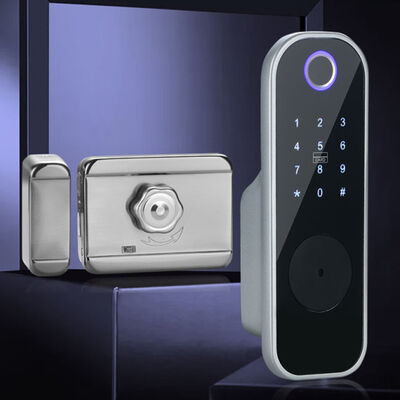 Hot Sell Waterproof  WIFI/TTlock Double-sided Fingerprint IP65 Finger Print Password Card Key Door Locks