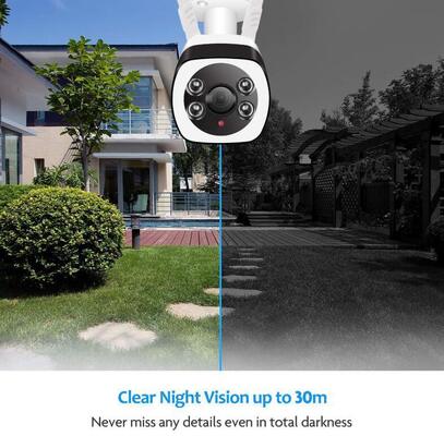 High Quality Outdoor 1080p PTZ Camera Tuya Smart Wifi App IP Waterproof Battery Night Vision CCTV Wifi Security Camera