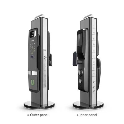 Digital 10 Languages 3D Face Tuya Wifi APP Lock Password Key Code Biometric Fingerprint Smart Automatic Lock