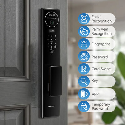 Qleung S555 Fully Automatic Intelligent Lock Active Video Calling Via Tuya App Smart Home Door Lock
