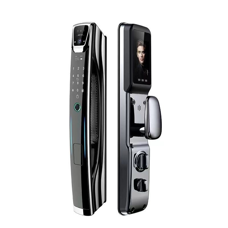 Xhome Wifi Fingerprint Passcode Video Intercom Camera Face ID Recognition Smart Lock Door