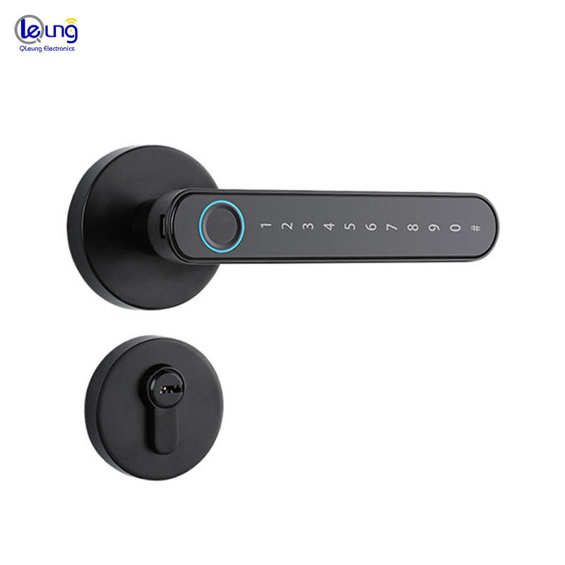 Aluminum Door Keyless Smart Digital Door Lock with Tuya App Passcode and TTlock Control