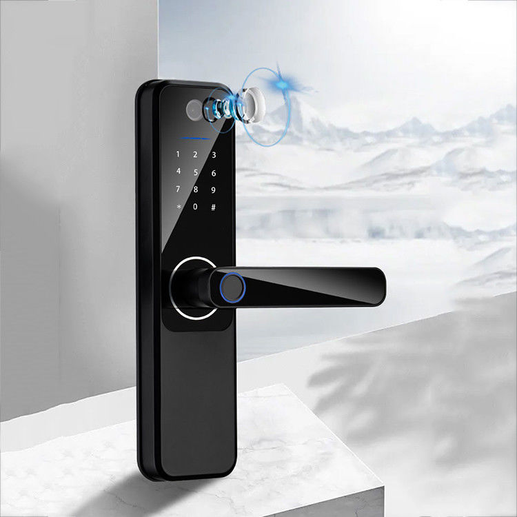 Camera Door Lock With Code And Fingerprint Waterproof Code Door Lock