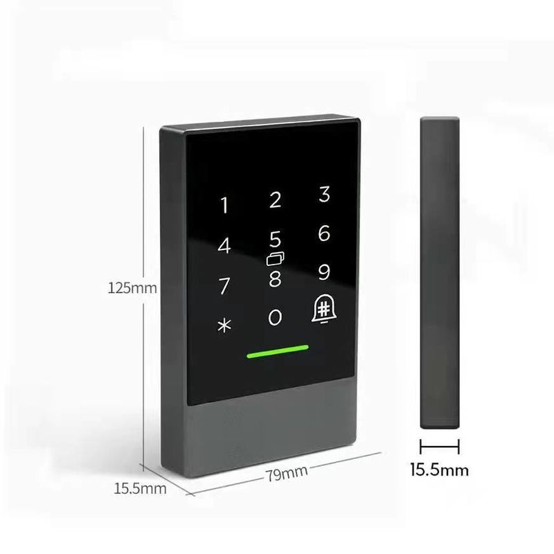 IP66 Commercial Glass Door Keyless Entry Waterproof Aluminum Alloy S618