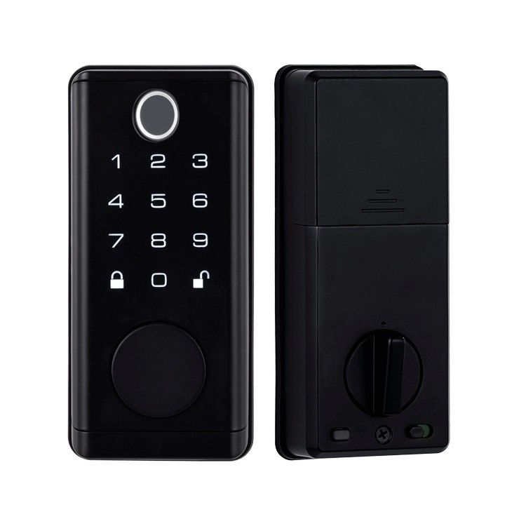 Silver BLE Door Lock Alkaline Battery Unlock Electronic Key Card Door Locks
