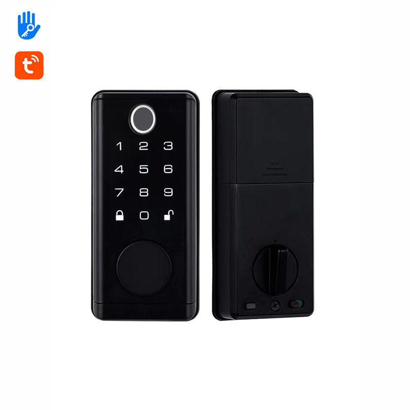 Europe Style Smart Digital Door Lock Unlock With Fingerprint Card Code Key
