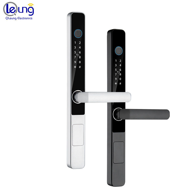 IP65 Smart Door Lock Tempered Glass Password Smart Lock Fingerprint