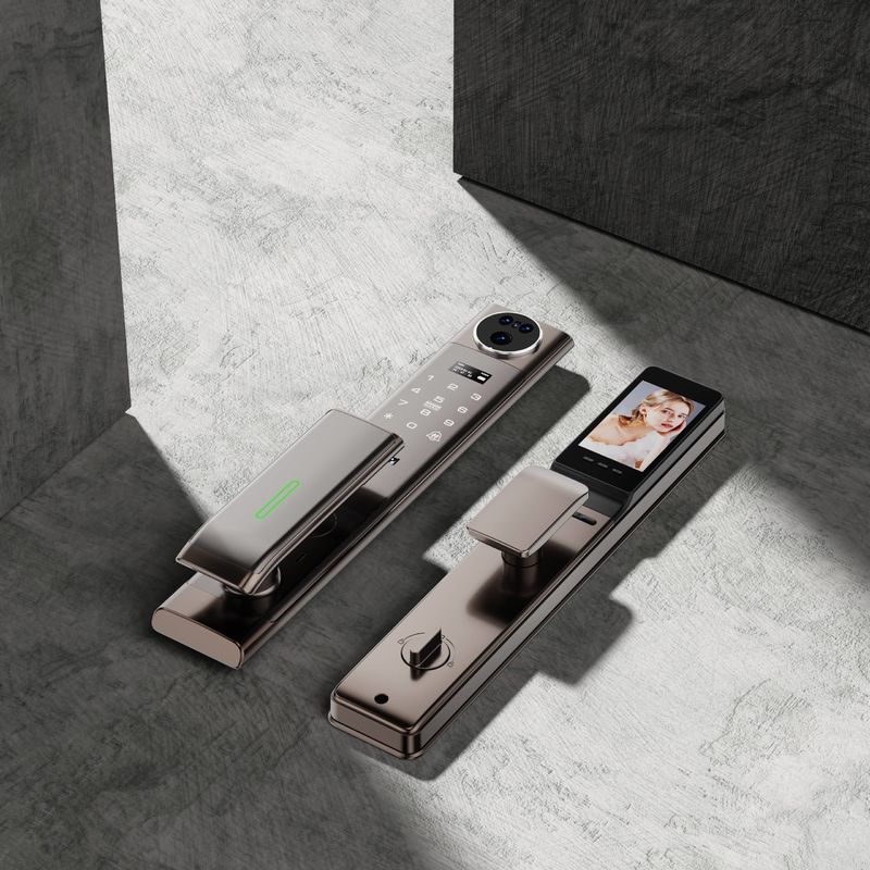 S923MAX Digital Door Lock with Fingerprint Password Card Key Wifi 3D Face ID