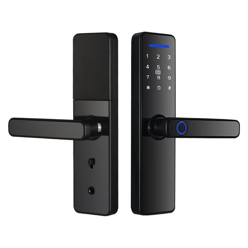 S811 Smart Home Door Lock Fingerprint Zigbee Wifi TTlock APP Remote Control Tuya Door Lock
