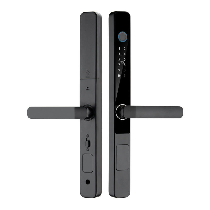 Digital Outside IP65 Waterproof Fingerprint Password Card With Tuya TTlock App Remote Unlock Smart Home Door Lock