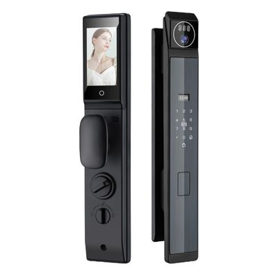 An toàn Smart Lock Intercom 3D Face Automatic Door Lock Cho Căn hộ