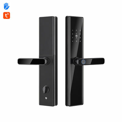 Khóa cửa điện tử thủy tinh nóng Wifi Khóa mật khẩu vân tay Cho cửa phòng ngủ