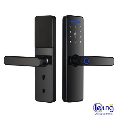 CE RoHS khóa cửa bằng dấu vân tay sinh trắc học hoạt động với mật khẩu IC Card Key Smart APP