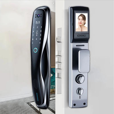 Khóa cửa nhôm hợp kim với camera RoHS căn hộ khóa cửa kỹ thuật số