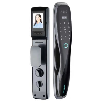 Qleung S928MAX Hoàn toàn tự động Usmart Go Wifi điều khiển từ xa khóa cửa mật khẩu dấu vân tay sinh trắc học khóa cửa thông minh