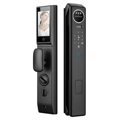 S959max Khóa cửa nhận dạng khuôn mặt 3D tự động bằng dấu vân tay với Tuya Active Video Calling WiFi Access Control Smart Home Door Lock