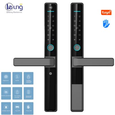 Khóa cửa thông minh ngoài trời chống nước với cấu trúc hợp kim nhôm và bảo hành 2 năm