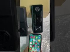 Mở khóa bằng TTLOCK/TUYA BLE App Fingerprint Card Password Key Cổng USB Đen/Bạc